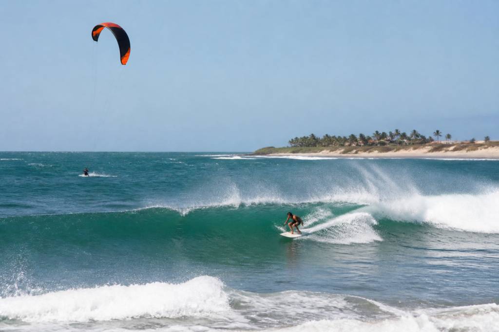 Waves beach: melhores condições de surf e kitesurf no Ceará